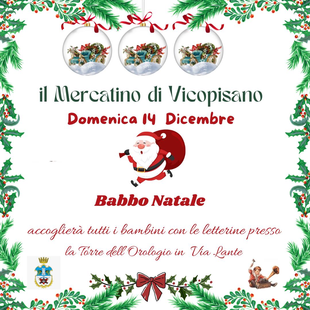 Babbo Natale al Mercatino