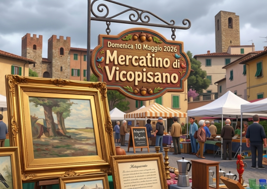 Mercatino di Vicopisano Maggio 2026