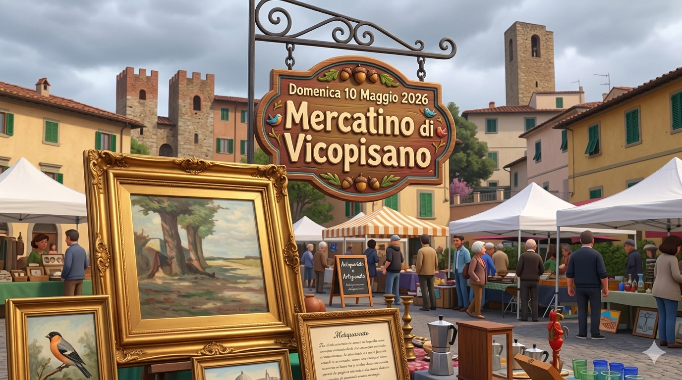 Mercatino di Vicopisano Maggio 2026