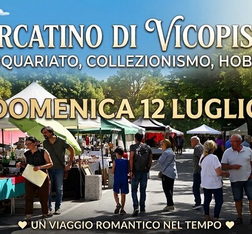Mercatino di Vicopisano Domenica 12 Luglio 2026