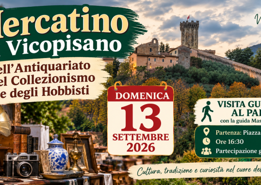 Mercatino di Vicopisano Settembre 2026