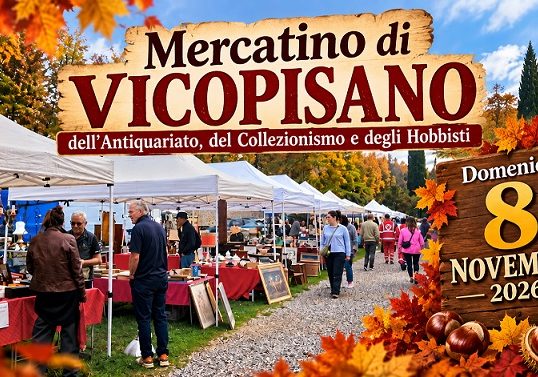 Vicopisano Mercatino Novembre 2026