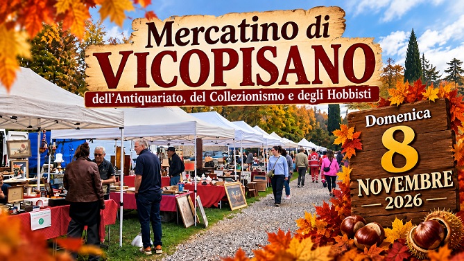 Vicopisano Mercatino Novembre 2026